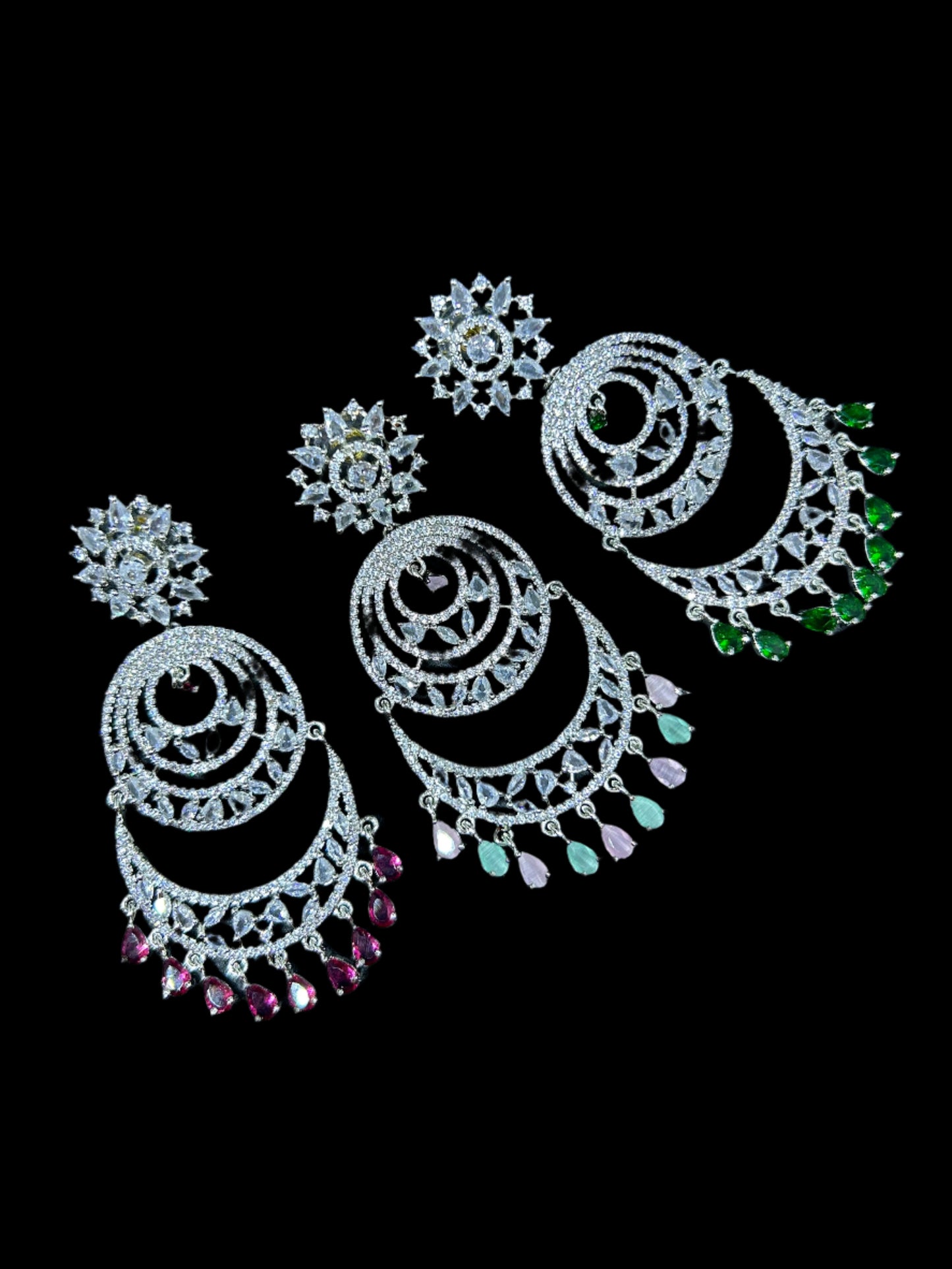 AD earrings & tikka