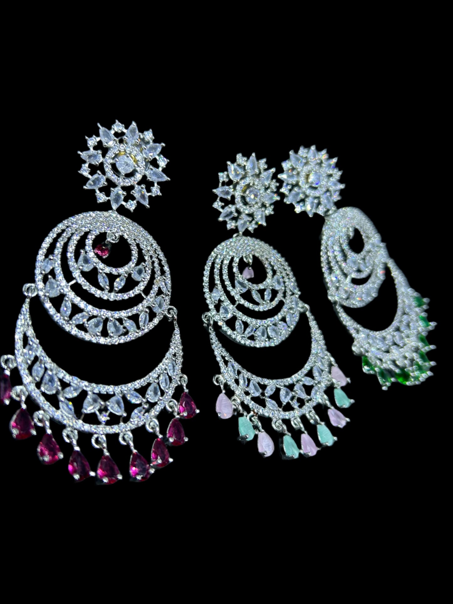 AD earrings & tikka