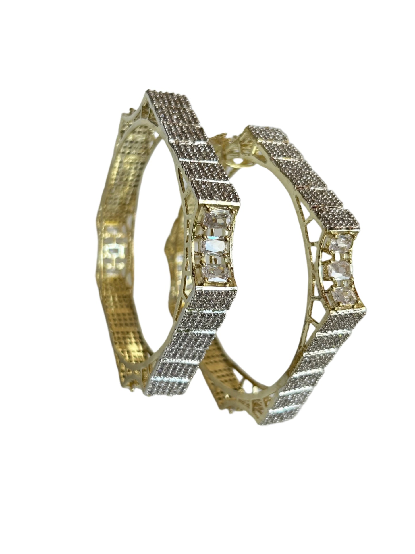 2 pcs AD bangles