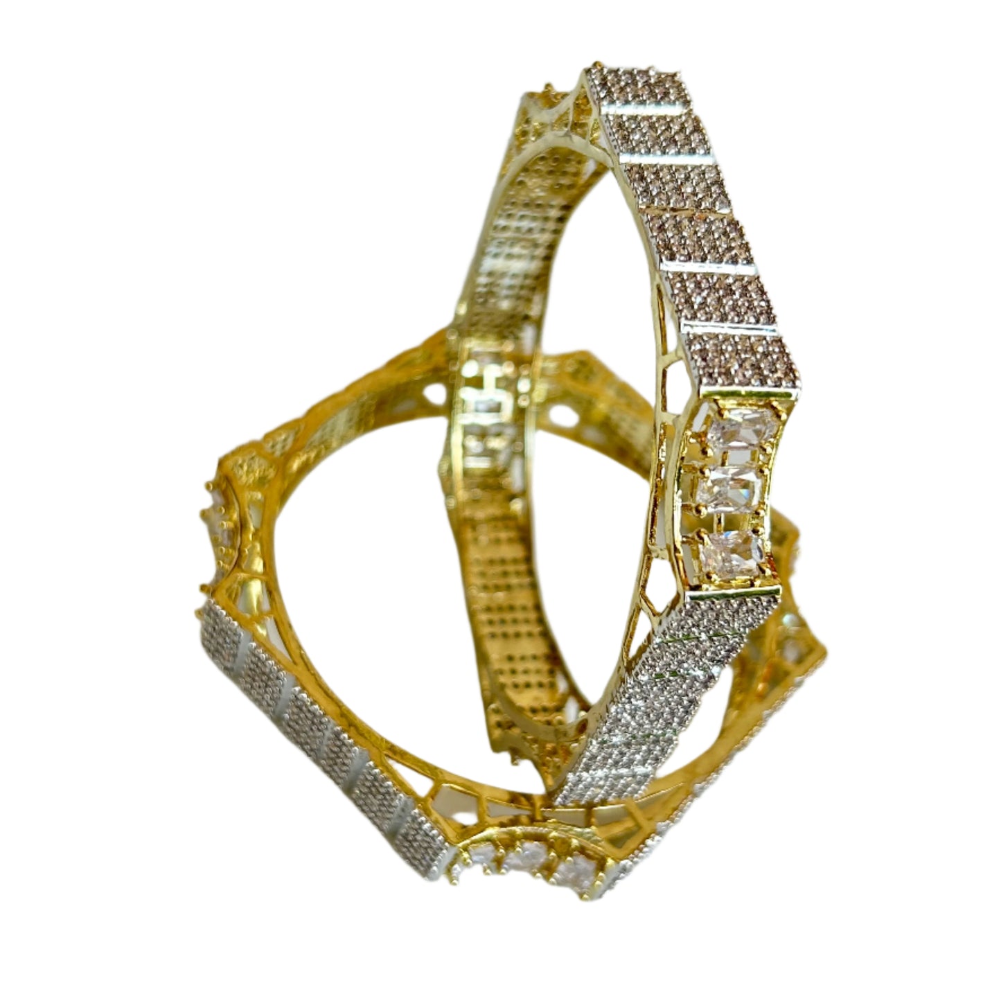 2 pcs AD bangles