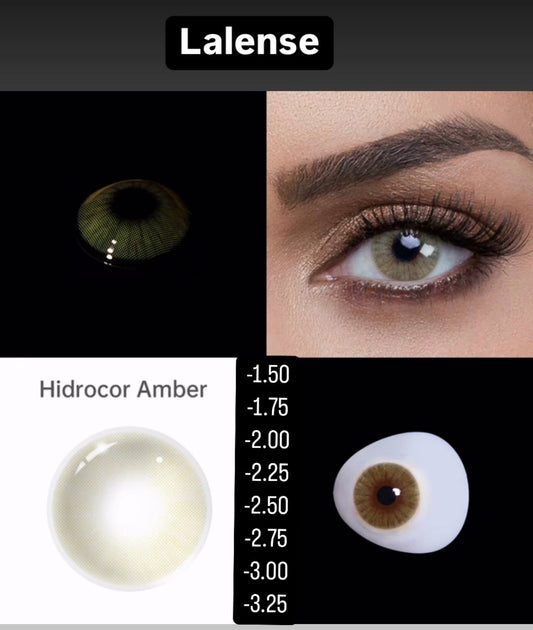 La lens Amber prescription lenses