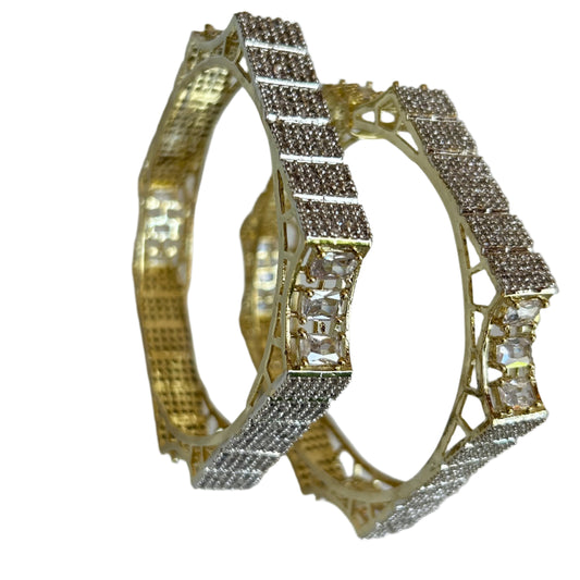 2 pcs AD bangles