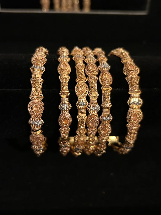 6 pcs bangle set 2.8